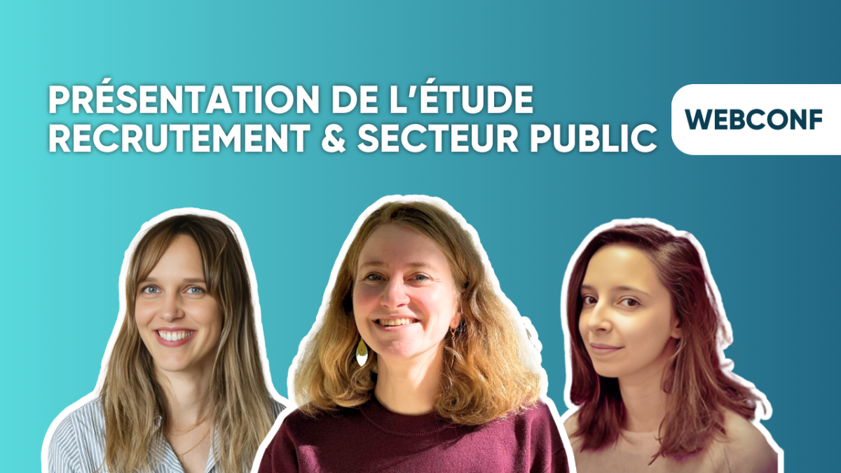 Présentation de l'étude « Recrutement & Secteur public »