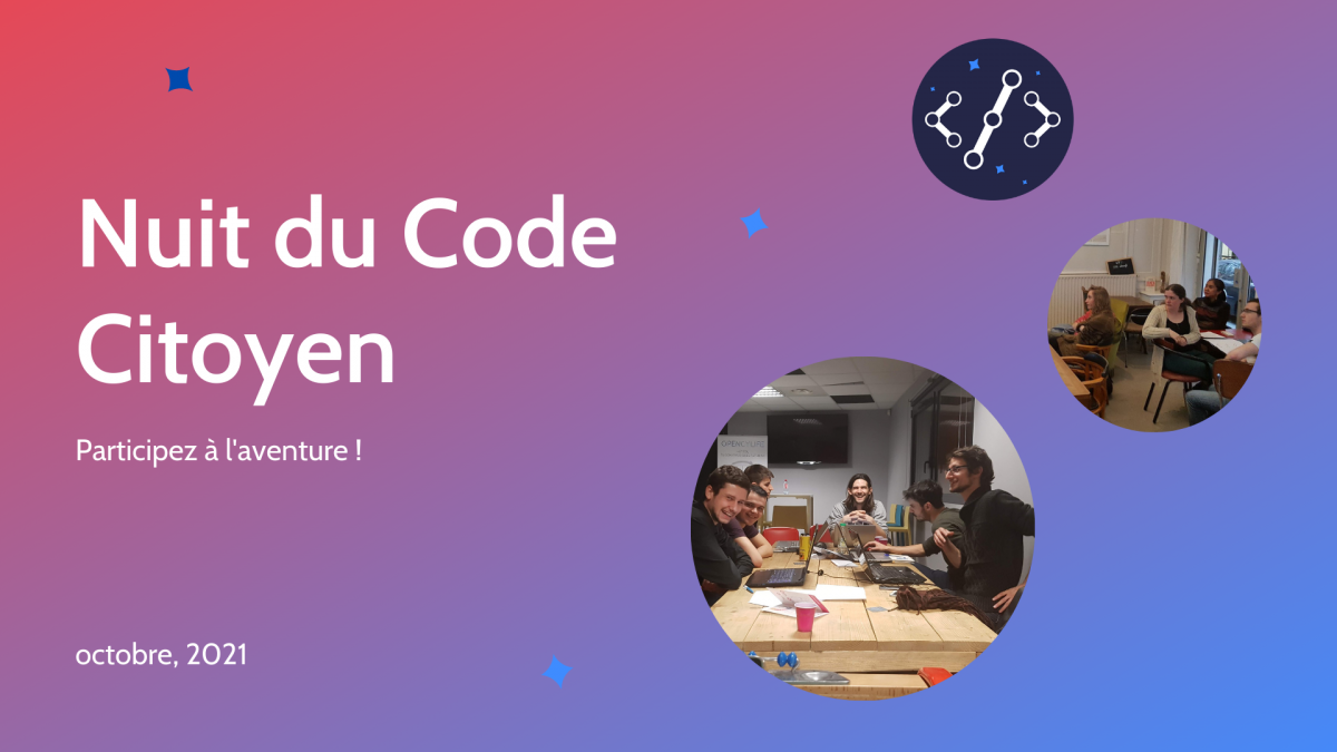 La Nuit du Code Citoyen hackathon