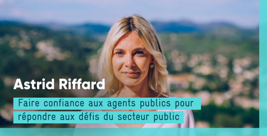 Astrid Riffard, ambassadrice Profil Public et directrice du service administratif de la mairie de Villeneuve de Berg