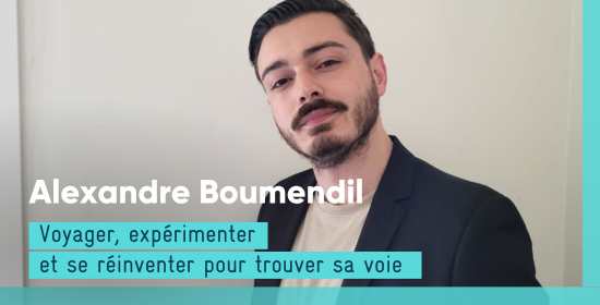 Rencontre avec Alexandre Boumendil, ambassadeur Profil Public et apprenti du Service Presse de la Métropole Aix-Marseille-Provence.