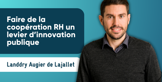 Landdry Augier de Lajallet, responsable national de la spécialité RH au sein du CNFPT nous parle de son métier.