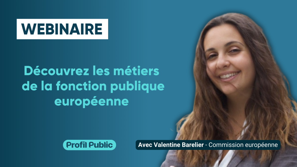 Découvrez les métiers de la fonction publique européenne !