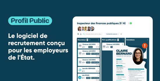 Le logiciel de recrutement ATS conçu pour les employeurs de l'État